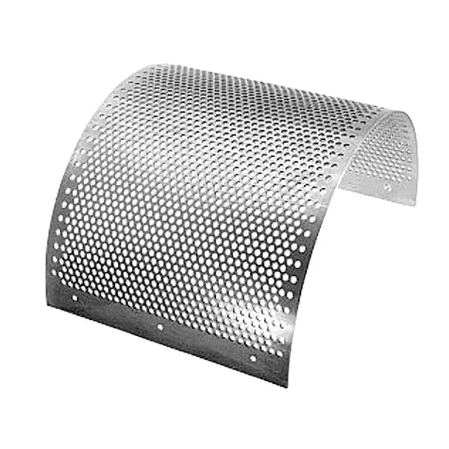 Customized aluminium perforated panels Round hole Hexagonal Stainless Steel perforated plate iron plate perforated