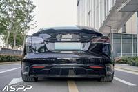 Années applicables 2021-2024 Kit carrosserie FAST Airframe pour Tesla Model S en matériau PC, installation par colle ou vis