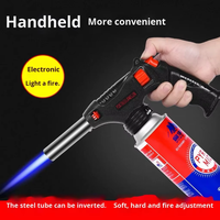 Réversible Métal Durable Manuel Cuisine En Plein Air BBQ Cartouche Lance-Flammes Cuisson Torche Allumage Pistolet Briquet