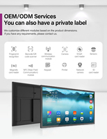 Pantalla Táctil TouchPie Wall de 27, 32, 43, 49, 55 y 65 Pulgadas, Monitor Táctil PCAP y Panel Táctil para PC, Compatible con OPS PC para Eventos