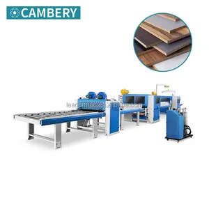 Tấm Gỗ Rộng 1300Mm Chất Lượng Cao PUR/PVC Laminating Line Máy Ép Màng Nhựa