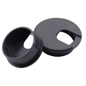Boîte de gestion de câbles en plastique en forme de U pour bureaux, cache-trou de câble de 35/38/45/50/63,5 mm pour accessoires de câblage informatique - Product Image 4