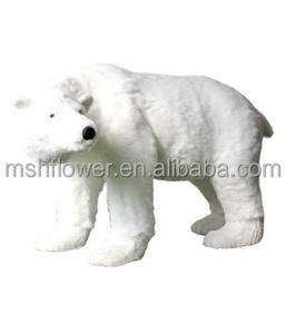 M672 mô hình động vật hoạt hình thực tế nhà đồ trang trí Giáng sinh trang trí lớn lớn Gấu Trắng bắc cực giáng sinh - Product Image 5