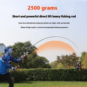 Canne à Pêche Télescopique en Carbone Luya Portable avec Anneau Large pour Lancer à Longue Distance Cible Carpe Crevette Brochet Perche - Product Image 5
