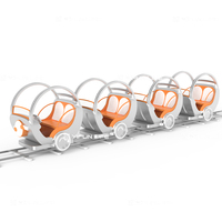 Équipement de terrain de jeu intérieur Space Train pour enfants - Utilisation commerciale, design personnalisable