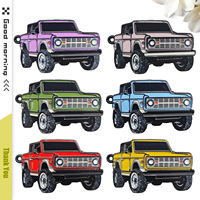 Llavero de aleación ecológico superventas transfronterizo con diseño de dibujos animados para vehículos todoterreno, modelo 006, en stock, armadura corporal