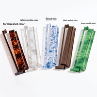 Support de tri de tuiles de mahjong professionnel en ABS translucide poli et sûr, 17,5 pouces, multi-motifs, pour intérieur