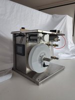 Machine à coller semi-automatique de haute précision LK-ZJT50 pour boîtes d'emballage avec scellage à angle droit