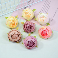 Mini-têtes de fleurs de pivoine en soie de 6 cm, best-sellers, pour décorations de mariage, Nouvel An, Saint-Valentin, Pâques, boîtes à bonbons