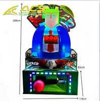 ACS Source FactoryArcade Machine de boxe à monnayeur pour adultes, modèle Ultimate Big Punch Kicker, personnalisable, 110/220V, en plastique, version anglaise