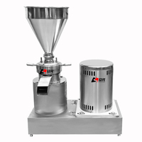 Broyeur industriel JML-65 compact en acier inoxydable pour aliments, moulin à beurre, machine à pâte de sésame, moulin colloïdal avec tuyau de recyclage
