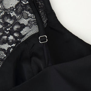 PB & ZA donne 2025 estate nuova moda in <span class=keywords><strong>pizzo</strong></span> in raso Texture canottiere Vintage senza schienale femminile Camis Chic <span class=keywords><strong>top</strong></span> - Product Image 5