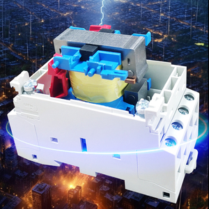 4P 16A 400V 3เฟสคอนแทค AC แบบแ<span class=keywords><strong>ยก</strong></span>ส่วนพร้อมการควบคุม230V 50/60Hz สำหรับยึดรางดินมอเตอร์ AC - Product Image 3