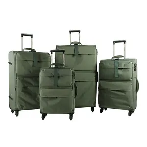 B004 Пользовательский логотип 20 24 28 32 дюймов Оксфорд чемоданы для путешествий комплект
