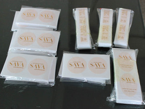 Stiker Label pribadi Foil emas kuat cetak Label jenis kustom - Product Image 6