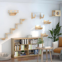 ZMaker Vente en gros Hamac pour chat en sisal avec poteau d'escalade en bois à fixer au mur