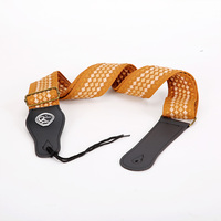 kabat Whole Sale Guitar Straps with Pick Holes Stringed Instruments Parts Accessories for Bass Guitar Electric Guitar