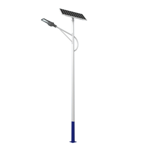 Lampadaire Solaire d'Ingénierie IP65 Étanche LED 6 Mètres Blanc Neutre 4100K pour Jardin et Extérieur - Product Image 1