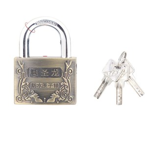 Cadenas antique en bronze Aoshenglong 30 mm, étanche, antirouille, pour porte et entrepôt - Product Image 5