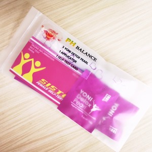 Offres Spéciales Prof.Ding Point de nettoyage féminin 5 en 1 Ensemble de nettoyage quotidien pour femmes 3 perles de détox yoni 1 APPLICATEUR 1 CARTE D'AUTO-ESSAI - Product Image 4