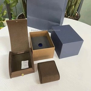 Factory Direct Luxury Brown 1-Slot Roll <b>Watch</b> Box,Travel Portable <b>Watch</b> <b>Case</b> with Custom Logo,High Quality Brand <b>Watch</b> Box - Product Image 4