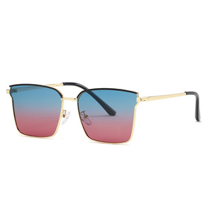 SPOEN Men's Rectangle Polarized Sunglasses UV400 Metal Frame Driving <b>Eyewear</b> - Product Image 5