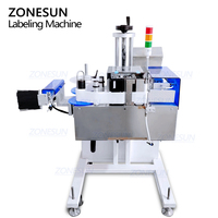 ZONESUN ZS-TB852C automatique carton boîte en ligne impression étiquette coin étiqueteuse