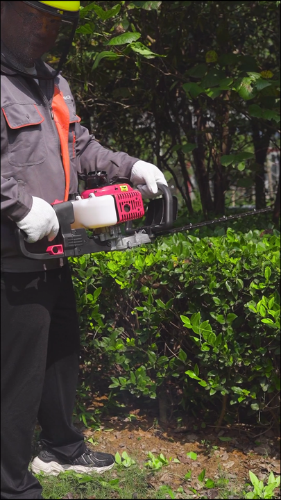 2 Stroke Gasoline Hedge Trimmer HT230 - Dual Blades & 65cm Cutting