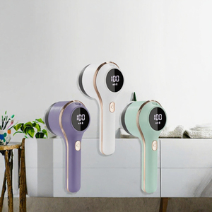 Rasoir anti-bouloches portable pour tissus avec écran numérique, rechargeable par USB, pour pulls - Product Image 2