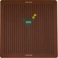 Tapis de table Mahjong rayé marron Maison Mahj, tapis antidérapant et insonorisant de qualité supérieure pour les soirées à thème et les soirées jeux