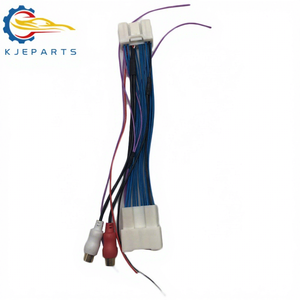 28 штырь на 30 штырьковый разъем, Полный Жгут проводов с <span class=keywords><strong>2</strong></span> адаптером RCA для автомобиля Toyotas - Product Image 1