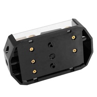Bloc de distribution de fusibles ANL à plaque dorée à 3 voies 1 x 0GA 3 x 4GA 100A 150A 200A pour amplificateur audio de véhicule de camion Refit Accessoires