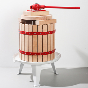 Moteur de presse-agrumes manuel 12L Divers modèles de transformation de fruits en bois brut pour une utilisation en restaurant Condition utilisée Fabricants de sources directes - Product Image 1