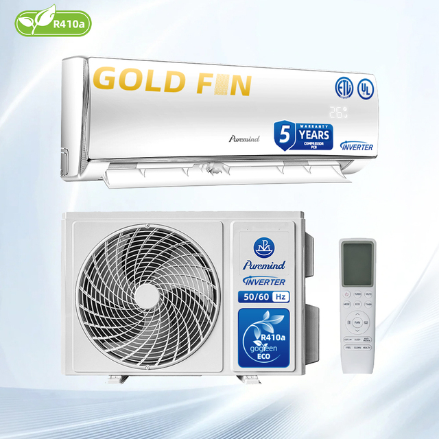 Puremind OEM Gree Midea 24000Btu Mini Wall Mounted Split Inverter AC System Unit Air Conditioner Guangzhou AC Factory