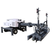 Machine de nivellement automatique de la chape de béton, bras laser, niveleuse FJZP-200