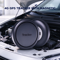 Traceur GPS magnétique 4G pour véhicule WD01, localisateur en temps réel, mini-appareil sans fil, coupure moteur à distance pour voiture et moto