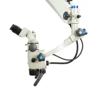 Tanıtım ledi diş/ENT ameliyat mikroskobu cerrahi mikroskop ZEISS tipi CCD kamera adaptörü entegre ışık bölücü