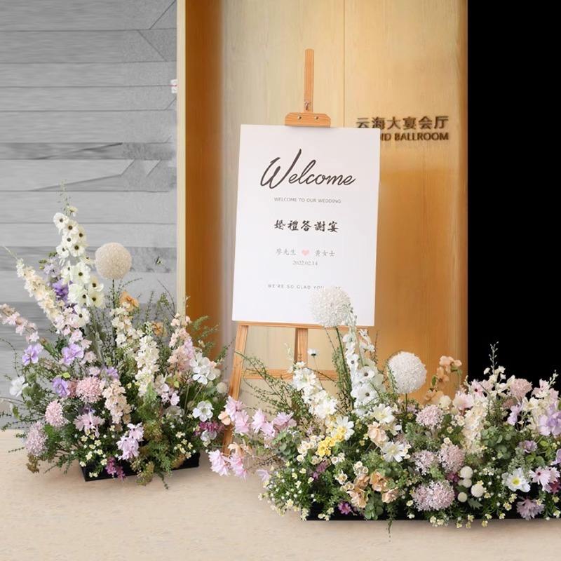 Fangsiyis F21162 Wholesale Large Pastel Silk Artificial Flower - Wedding Party Centerpiece Guide