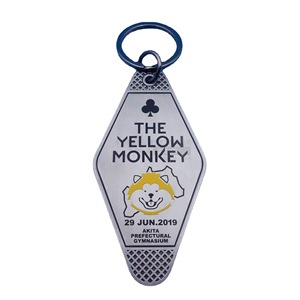 Diamond Shaped Metal Keychain Zinc Alloy <b>Custom</b> Logo <b>Key</b> <b>Ring</b> Pendant Gift - Product Image 5