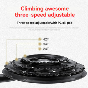 Nouvelle popularité vélo roue libre manivelle pour VTT VTT pignon manivelle VTT manivelle ensemble de manivelle - Product Image 5