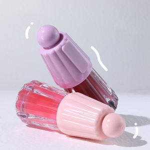 Nouvelle huile pour les lèvres à saveur de fruits Cutie repulpant <span class=keywords><strong>6</strong></span> couleurs Logo personnalisé Huile pour les lèvres végétalienne Gloss plus dodu - Product Image 3