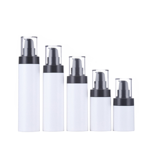 Biểu Tượng Tùy Chỉnh Không Có Không Khí Chai 30Ml 50Ml 80Ml 100Ml 120Ml Bơm Lại Mờ Mỹ Phẩm Chai Với Bơm Màu Đen Cho Huyết Thanh Mặt Kem - Product Image 3