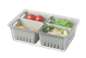 ขายร้อนตู้เย็นผลไม้ผักกล่องเก็บพลาสติกภาชนะบรรจุอาหารกล่องเก็บ - Product Image 5