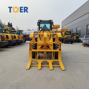 Machine forestière chinoise TDER bon marché chargeuse de grumes de 2 tonnes avec climatiseur en option - Product Image 4