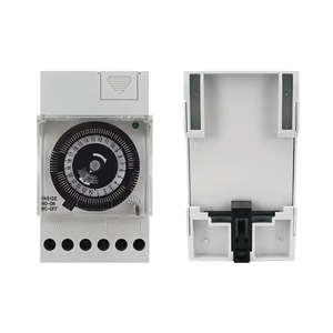 SINO TIMER TB-370 DIN-Schienen zeit schalter-15min Intervalle, 96 EIN/AUS, 16A Last, 100-250V AC, 1NO 1NC Programmier barer Timer - Product Image 3