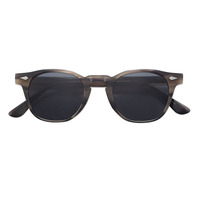 Lunettes de soleil en acétate de mode faites à la main, logo personnalisé, légères, confortables, transparentes, blanches, TAC Des Lunettes De Soleil