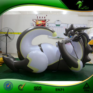 Hongyi personnalisé noir <span class=keywords><strong>gonflable</strong></span> Goodra poupée sexe pose <span class=keywords><strong>gonflable</strong></span> Dragon jouet pour hommes - Product Image 2