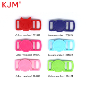 Logotipo personalizado Color Pequeño Collar DE SEGURIDAD Hardware Negro Mini Ajustable Gato Breakaway Hebilla para Gato Collar - Product Image 2