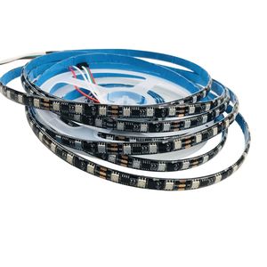 IP65 Splash Proof DC12V WS2811 <strong>RGB</strong> <strong>Pixel</strong> <strong>Addressable</strong> Strip Light Waterproof 5M 16.4Ft SMD5050 Ws2811 Black PCB <strong>LED</strong> Tape Lights - Product Image 4