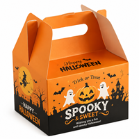 Boîte cadeau en papier personnalisée avec fenêtre pour chocolats, bonbons, cadeaux, promotion de marque au détail